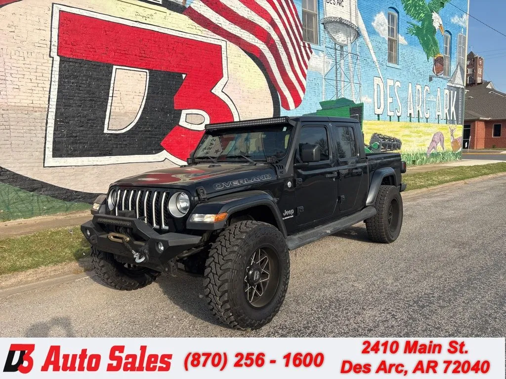 Black 2020 Jeep Gladiator Overland for sale in Des Arc, AR