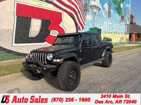 Black 2020 Jeep Gladiator Overland for sale in Des Arc, AR