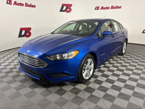 Another view of 2018 Ford Fusion Hybrid S for sale in Des Arc, AR at D3 Auto Sales - Des Arc, AR