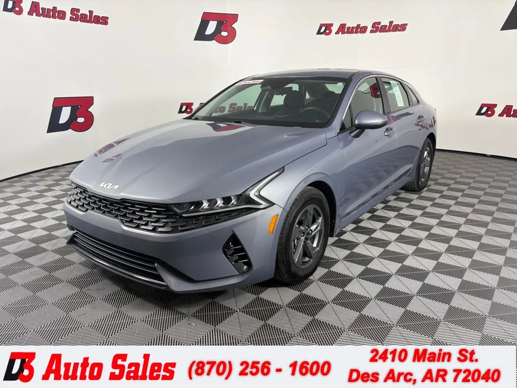 Silver 2022 Kia K5 LX for sale in Des Arc, AR