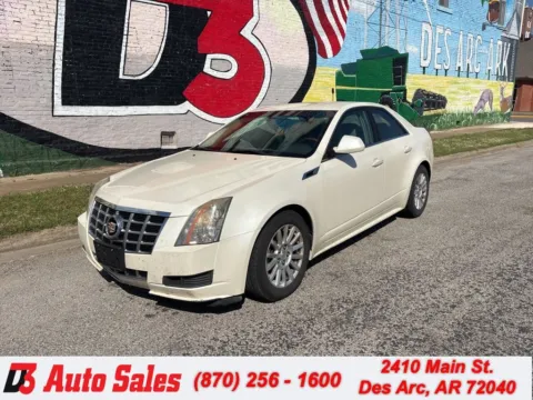 White 2013 Cadillac CTS Luxury for sale in Des Arc, AR