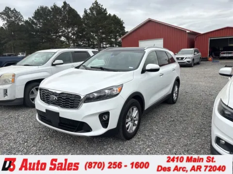 White 2020 Kia Sorento EX for sale in Des Arc, AR