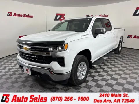 White 2023 Chevrolet Silverado 1500 LT for sale in Des Arc, AR