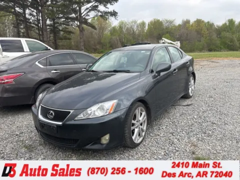 Gold 2007 Lexus IS 250 for sale in Des Arc, AR