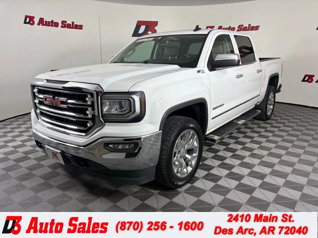 White 2018 GMC Sierra 1500 SLT for sale in Des Arc, AR