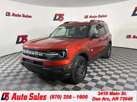 Red 2022 Ford Bronco Sport Big Bend for sale in Des Arc, AR
