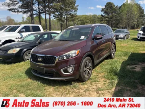 Red 2018 Kia Sorento EX for sale in Des Arc, AR