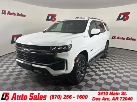 White 2022 Chevrolet Tahoe Z71 for sale in Des Arc, AR