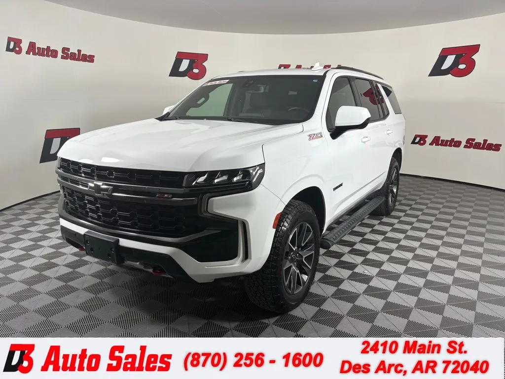 White 2022 Chevrolet Tahoe Z71 for sale in Des Arc, AR