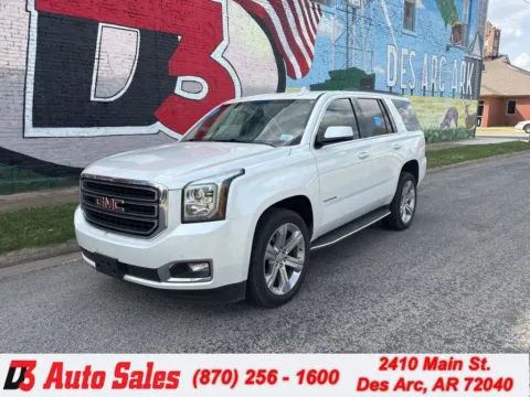 White 2017 GMC Yukon SLT for sale in Des Arc, AR