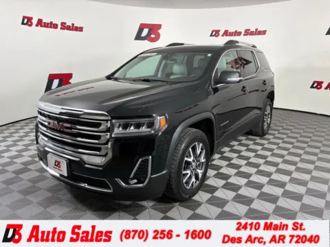 Black 2023 GMC Acadia SLT for sale in Des Arc, AR