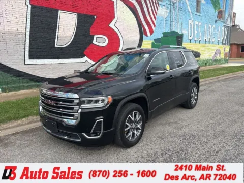 Black 2023 GMC Acadia SLT for sale in Des Arc, AR