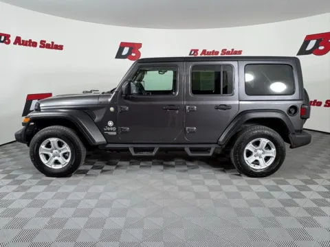 Another view of 2020 Jeep Wrangler Unlimited Sport S for sale in Des Arc, AR at D3 Auto Sales - Des Arc, AR