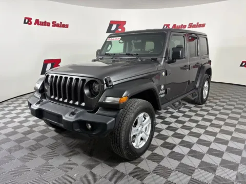 Photos of 2020 Jeep Wrangler Unlimited Sport S for sale in Des Arc, AR at D3 Auto Sales - Des Arc, AR