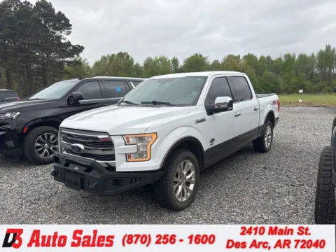 Blue 2015 Ford F-150 King Ranch for sale in Des Arc, AR