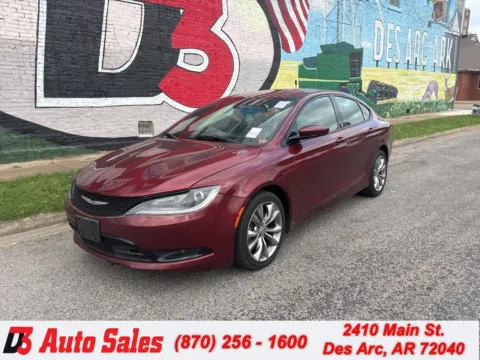 Red 2015 Chrysler 200 S for sale in Des Arc, AR
