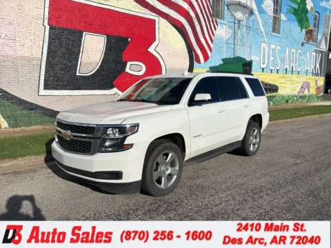 White 2019 Chevrolet Tahoe LS for sale in Des Arc, AR