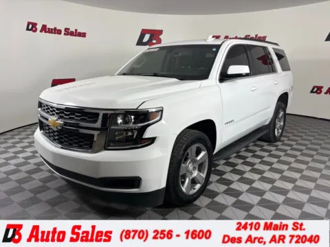White 2019 Chevrolet Tahoe LS for sale in Des Arc, AR