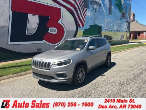 Silver 2019 Jeep Cherokee Latitude Plus for sale in Des Arc, AR