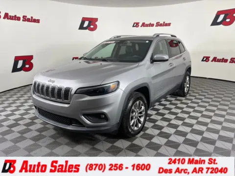 Silver 2019 Jeep Cherokee Latitude Plus for sale in Des Arc, AR