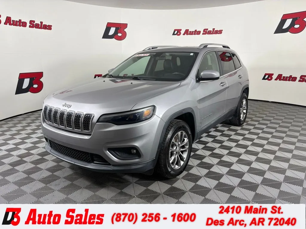 Silver 2019 Jeep Cherokee Latitude Plus for sale in Des Arc, AR
