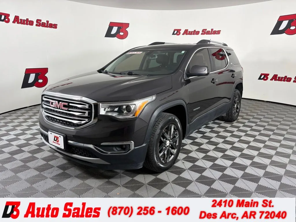 Gray 2019 GMC Acadia SLT-1 for sale in Des Arc, AR
