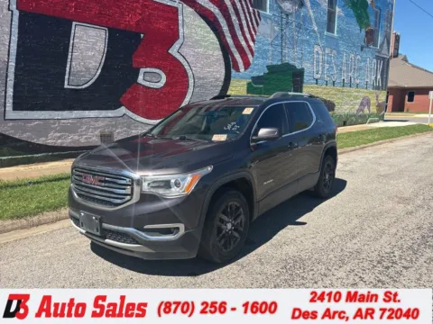 Gray 2019 GMC Acadia SLT-1 for sale in Des Arc, AR