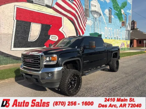 Blue 2018 GMC Sierra 2500HD SLE for sale in Des Arc, AR