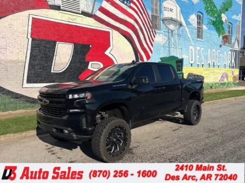 Black 2021 Chevrolet Silverado 1500 RST for sale in Des Arc, AR