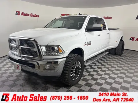 White 2015 Ram 3500 Laramie for sale in Des Arc, AR