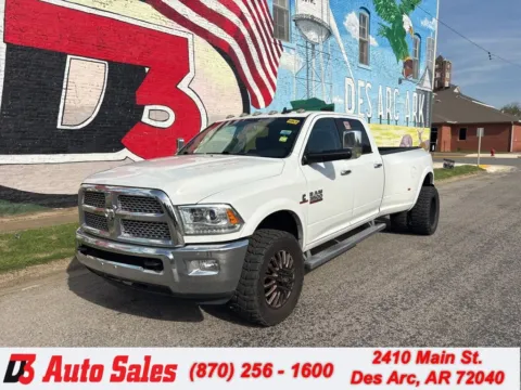 White 2015 Ram 3500 Laramie for sale in Des Arc, AR