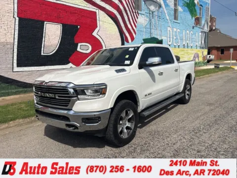 White 2019 Ram 1500 Laramie for sale in Des Arc, AR
