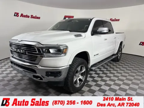 White 2019 Ram 1500 Laramie for sale in Des Arc, AR