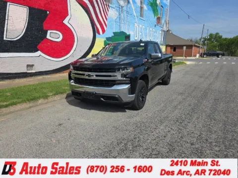 Black 2019 Chevrolet Silverado 1500 LT for sale in Des Arc, AR