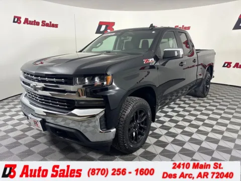 Black 2019 Chevrolet Silverado 1500 LT for sale in Des Arc, AR