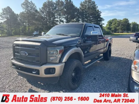 Black 2012 Ford F-250SD King Ranch for sale in Des Arc, AR