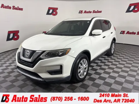White 2017 Nissan Rogue S for sale in Des Arc, AR