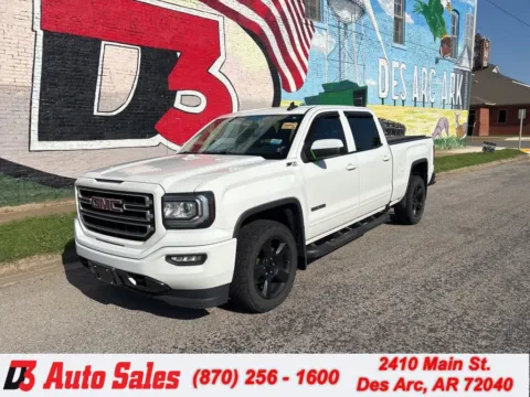 Blue 2017 GMC Sierra 1500 SLE for sale in Des Arc, AR