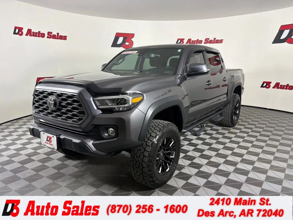 Gray 2021 Toyota Tacoma TRD Off-Road for sale in Des Arc, AR