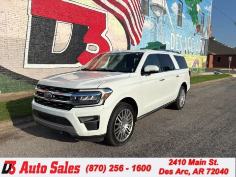 White 2023 Ford Expedition Max Limited for sale in Des Arc, AR