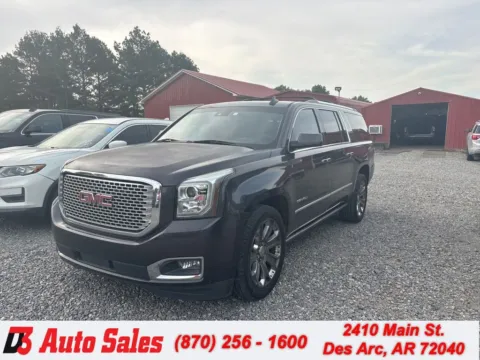 Gray 2016 GMC Yukon XL Denali for sale in Des Arc, AR
