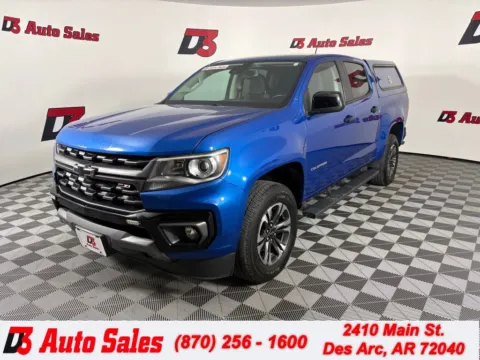 Blue 2021 Chevrolet Colorado Z71 for sale in Des Arc, AR