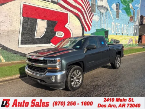 Gray 2017 Chevrolet Silverado 1500 LT for sale in Des Arc, AR
