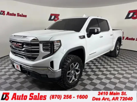 White 2023 GMC Sierra 1500 SLT for sale in Des Arc, AR