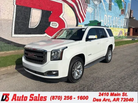 White 2019 GMC Yukon SLT for sale in Des Arc, AR