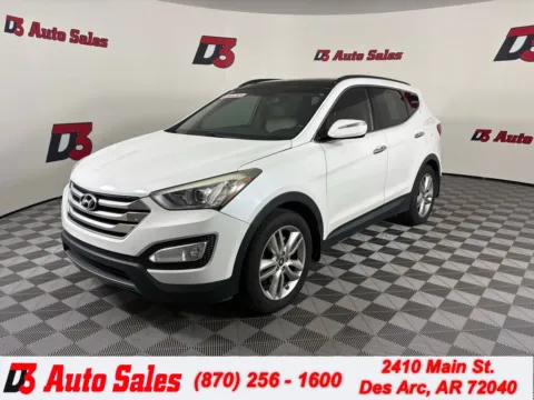 White 2016 Hyundai Santa Fe Sport 2.0T for sale in Des Arc, AR