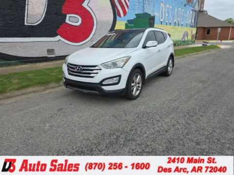 White 2016 Hyundai Santa Fe Sport 2.0T for sale in Des Arc, AR