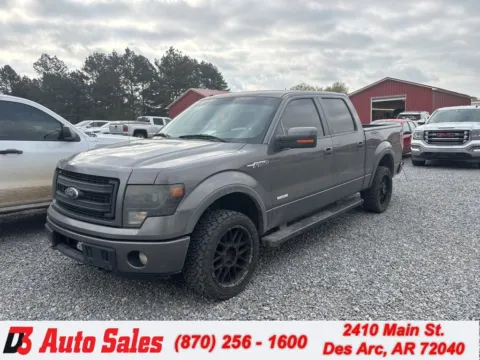 Gray 2013 Ford F-150 FX4 for sale in Des Arc, AR