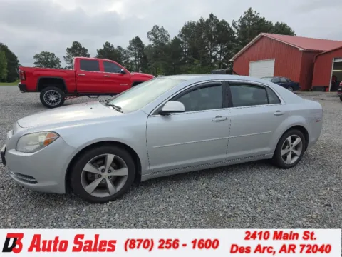 Silver 2009 Chevrolet Malibu LT for sale in Des Arc, AR