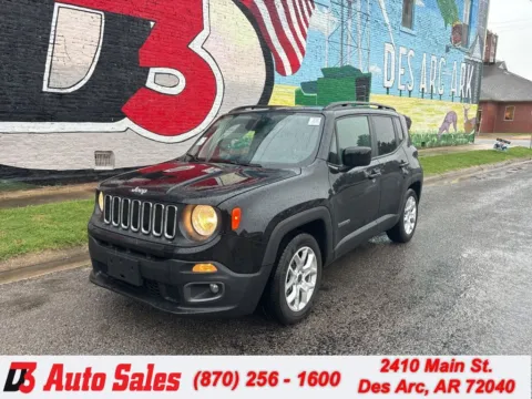 Black 2018 Jeep Renegade Latitude for sale in Des Arc, AR